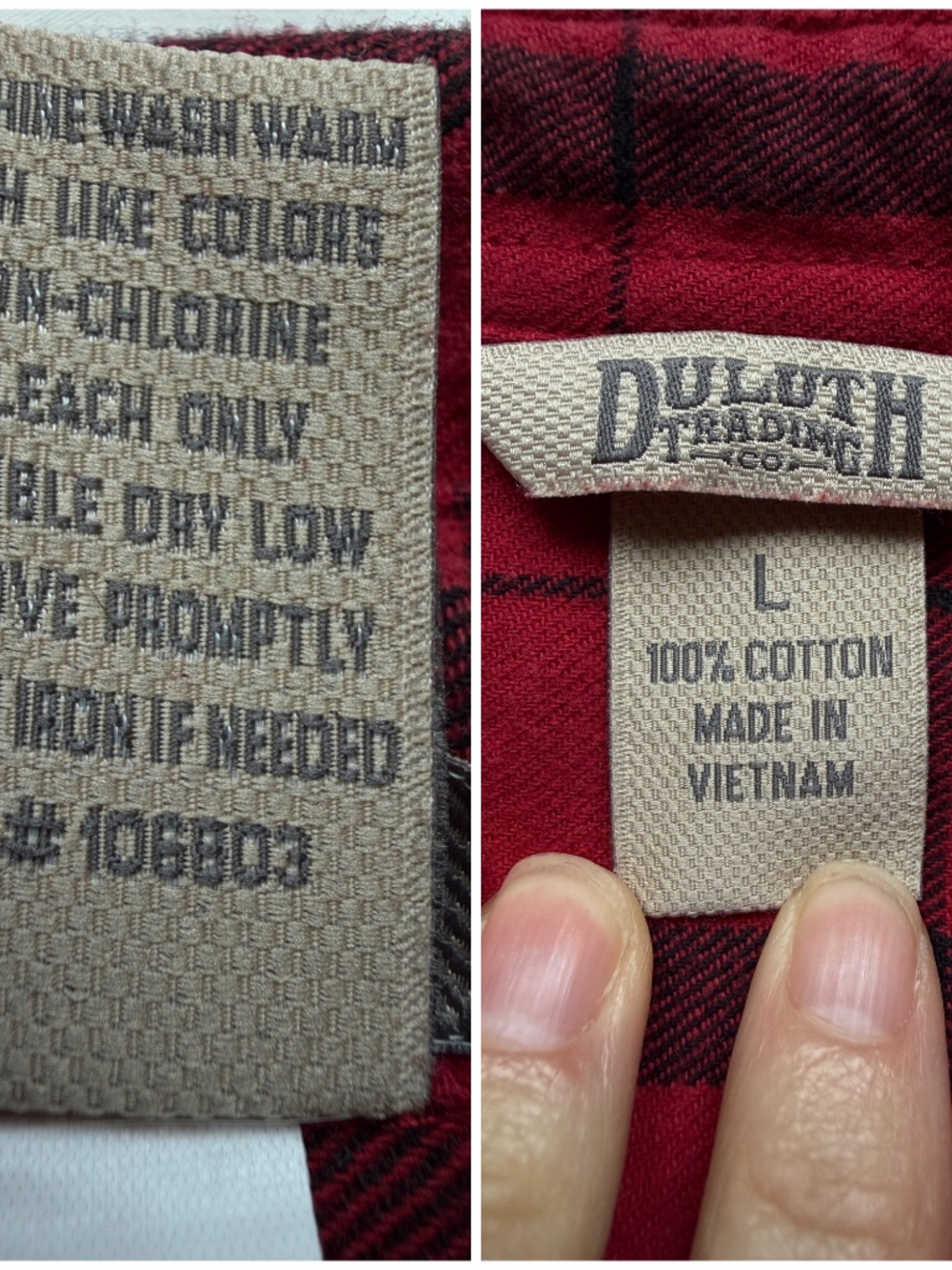 Women’s Shirts Sz L Woolrich, L.L. Bean Pink, Chambray, Purple, Red Bundle - Picture 12 of 15